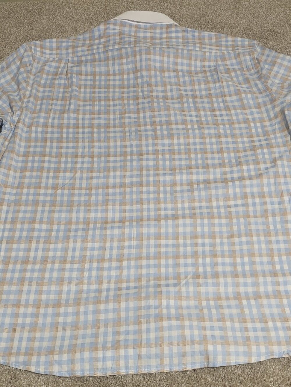 R. Lewis Contemporary fit LS button down shirt French cuff Size 18-34/35 - Picture 8 of 8